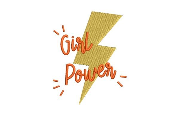 Girl Power Lightning Bolt