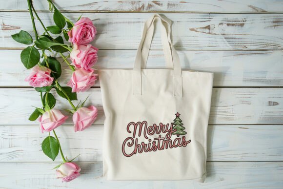 Retro Merry Christmas Script